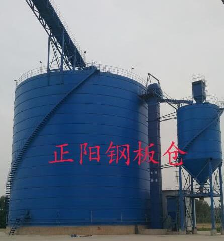 东莞生态园大型矿粉钢板库