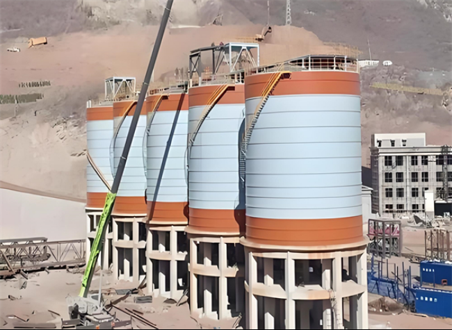 东莞生态园高架钢板仓